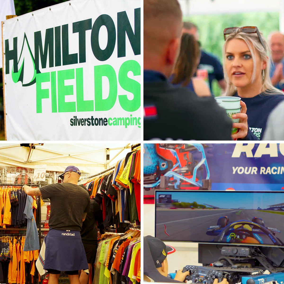 Silverstone Formula One Glamping with Honeybells