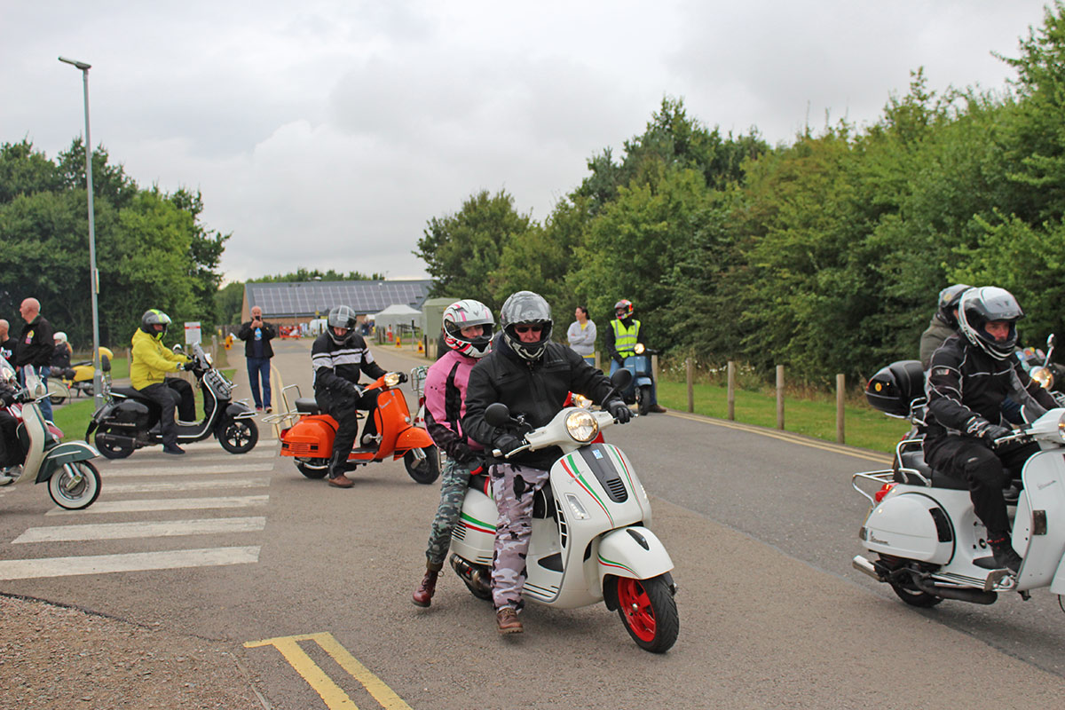 Glamping at British Vespa Days