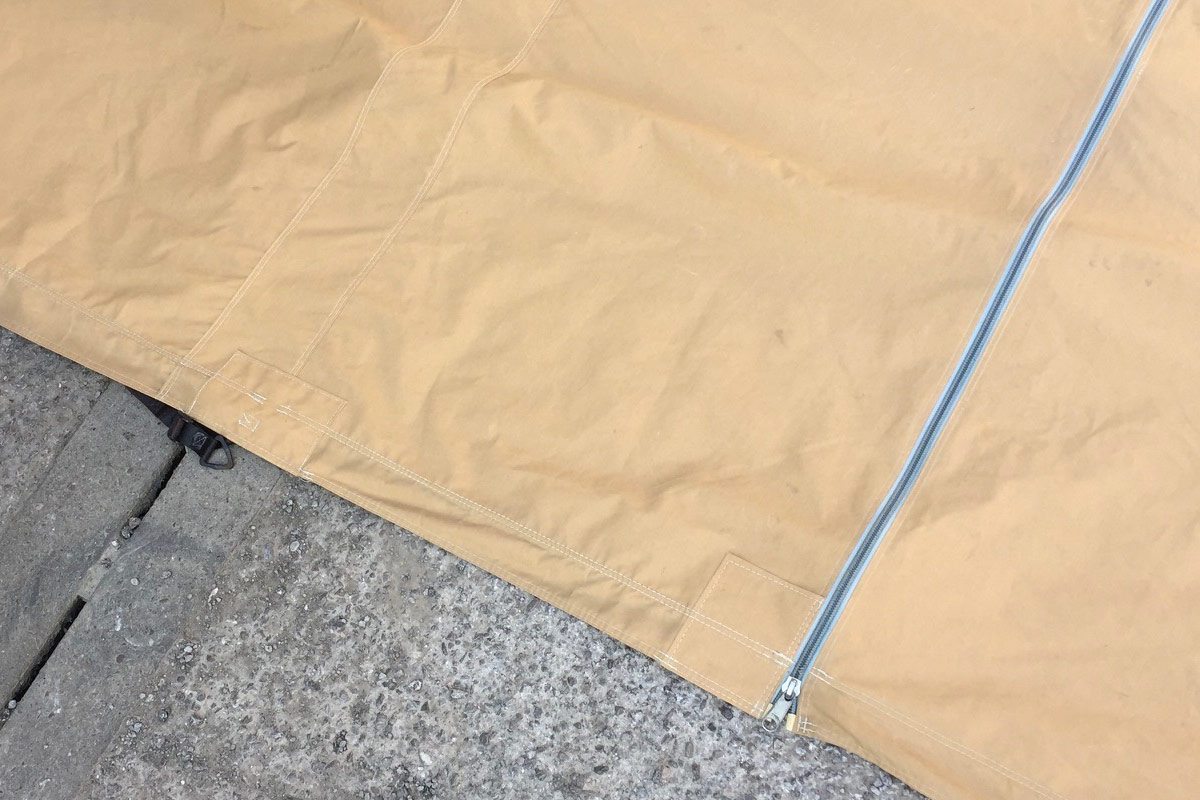Repair Bell Tent Seams