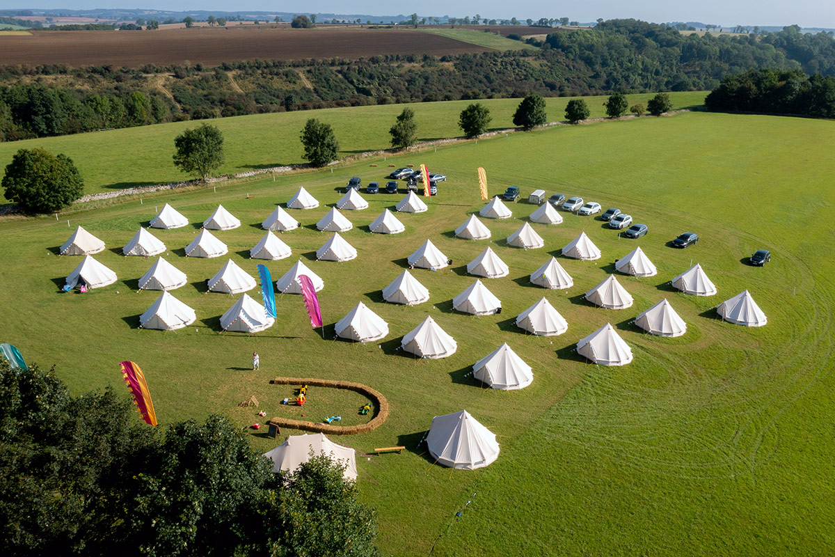 Hire Bell Tents Dorset