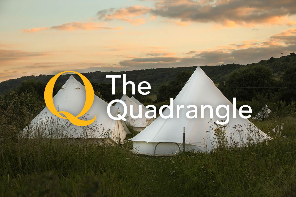 Family Camping at The Quadrangle