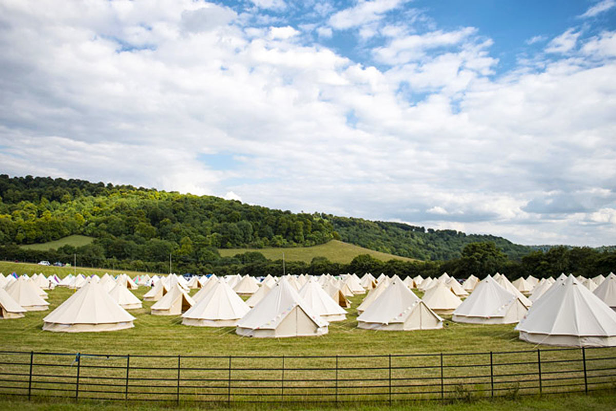 Luxury Glamping at Festival of Sport 2021