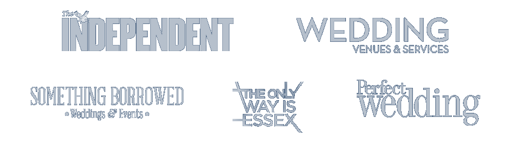Honeybells has been featured in Wedding Venues & Services, Perfect Wedding, The Independent, The Only Way is Essex & Something Borrowed.