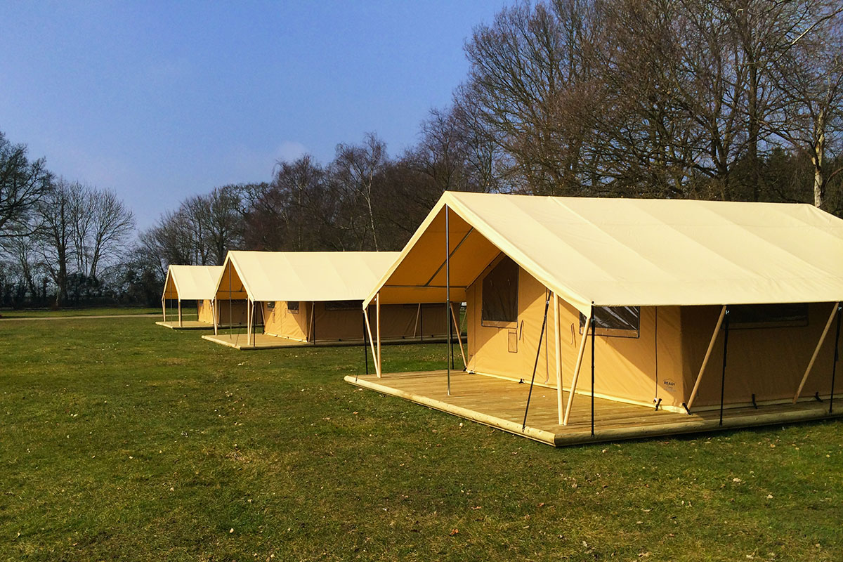 Luxury Tent Installation & Setup with Honeybells