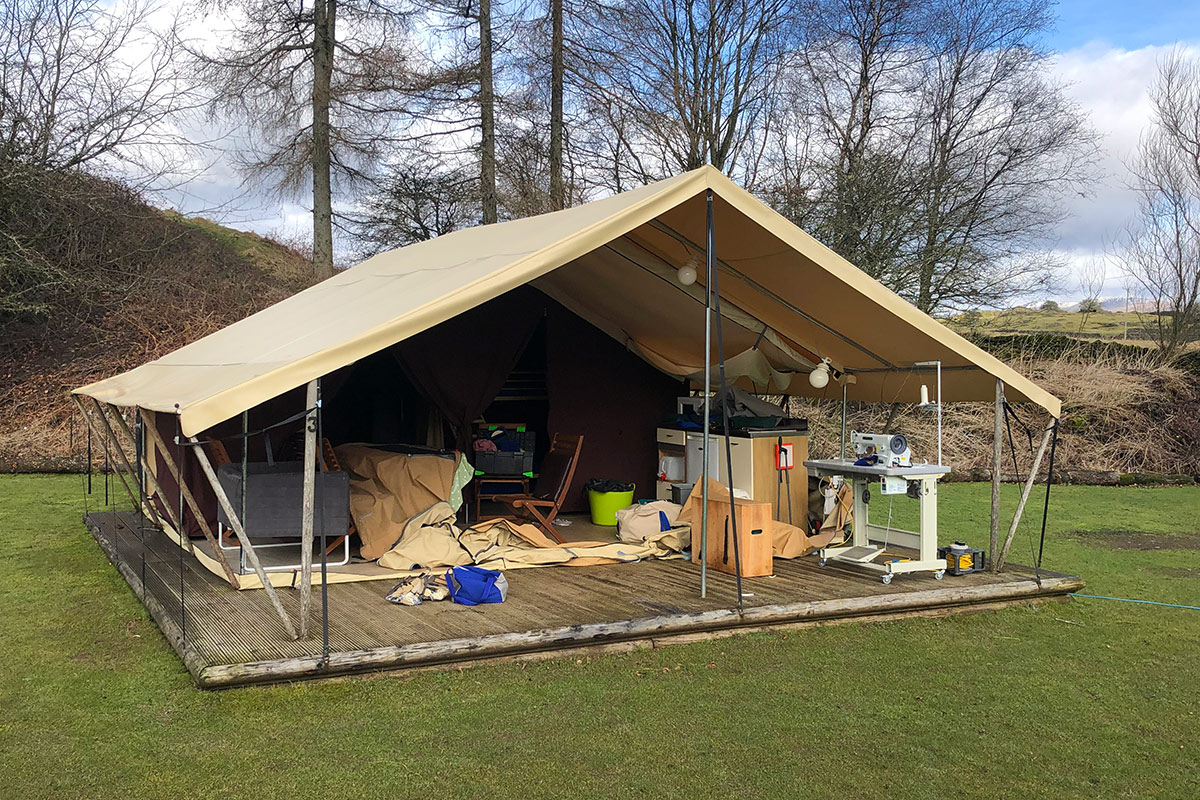 On-Site Tent Repair Service