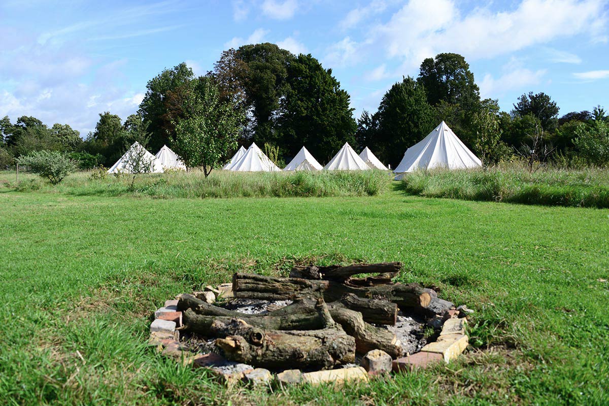Luxury Camping at The Quadrangle