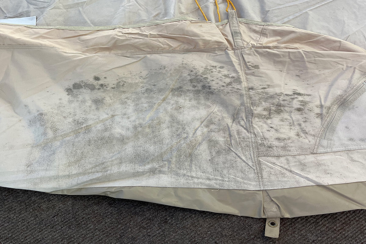 How to wash a bell tent