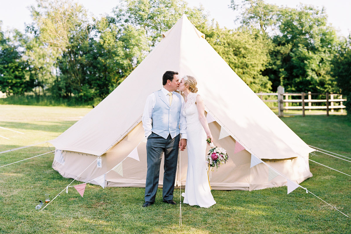 Glamping Weddings Wedding Tents Honeybells Luxury Bell Tent Hire